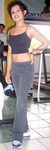 athletic Honduras girl  from San Pedro Sula N1613