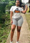 tall Dominican Republic girl Milfa from La Romana DO39708