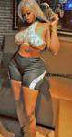 tall Dominican Republic girl Marlny from La Romana DO55447
